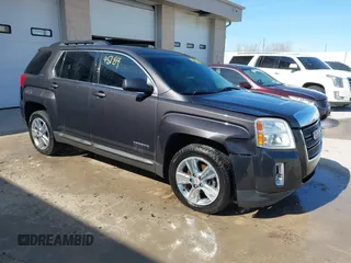 2015 GMC Terrain SLT with VIN 2GKFLXEK3F6208396, listed as a IAAI auction lot 41748184 with 168,426 mi miles and . Bid and sale history available at carsss.com. Image 1.