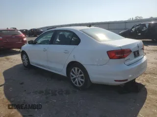 2015 Volkswagen Jetta SE with VIN 3VWD17AJ8FM343642, listed as a Copart auction lot 61975665 with 106,035 mi miles and Salvage title. Bid and sale history available at DreamBid. Image 2.