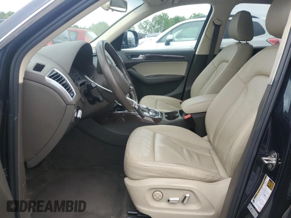 2016 Audi Q5 Premium with VIN WA1C2AFP4GA056085, listed as a Copart auction lot 57154305 with 125,205 mi miles and Salvage title. Bid and sale history available at DreamBid. Image 7.