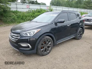 2017 Hyundai Santa Fe Ultimate with VIN 5XYZWDLA2HG450918, listed as a Copart auction lot 64413195 with 130,500 mi miles and Clean title. Bid and sale history available at DreamBid. Image 1.