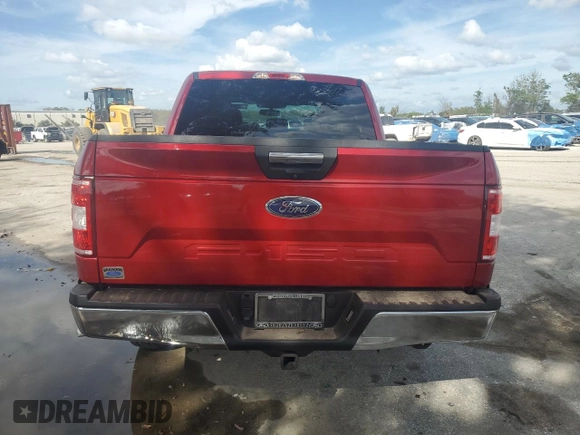 2020 Ford F-150 XL with VIN 1FTEW1CB7LFB88606, listed as a Copart auction lot 80005524 with 80,929 mi miles and Non Repairable. Bid and sale history available at carsss.com. Image 6.