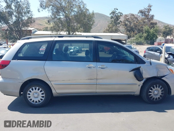 2005 Toyota Sienna CE with VIN 5TDZA23CX5S307430, listed as a IAAI auction lot 42058219 with 97,391 mi miles and . Bid and sale history available at DreamBid. Image 13.