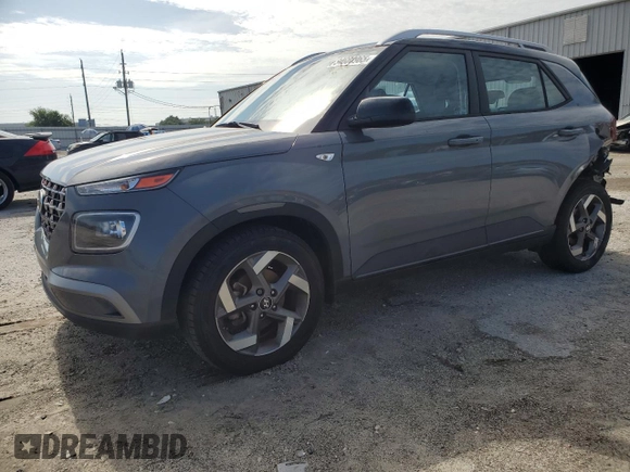 2022 Hyundai Venue SEL with VIN KMHRC8A38NU132103, listed as a Copart auction lot 64608965 with 52,251 mi miles and Salvage title. Bid and sale history available at DreamBid. Image 1.