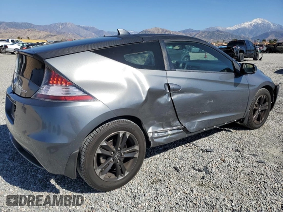 2014 Honda CR-Z with VIN JHMZF1D45ES001809, listed as a Copart auction lot 44928165 with 206,044 mi miles and Salvage Title. Bid and sale history available at DreamBid. Image 3.