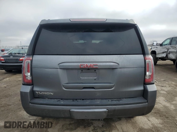 2020 GMC Yukon SLT with VIN 1GKS2BKC3LR281219, listed as a Copart auction lot 86441414 with 92,264 mi miles and Salvage Title. Bid and sale history available at carsss.com. Image 6.