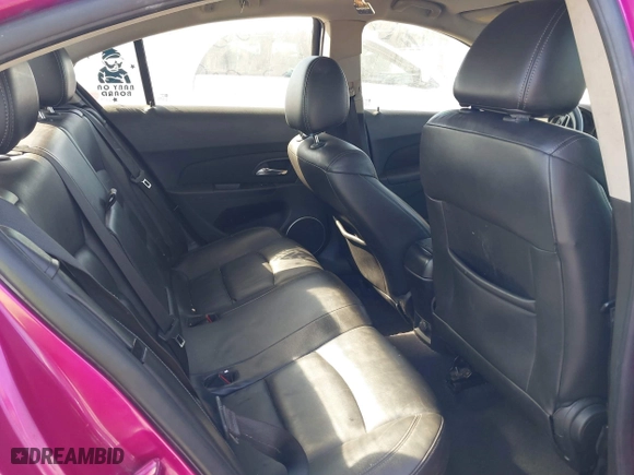 2012 Chevrolet Cruze LTZ with VIN 1G1PH5SC0C7156443, listed as a IAAI auction lot 41838039 with 1 mi miles. Bid and sale history available at carsss.com. Image 8.