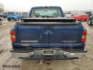 2002 Chevrolet Silverado 1500 LS with VIN 1GCEC14V22Z113293, listed as a Copart auction lot 43936055 with 274,597 mi miles and Salvage Title. Bid and sale history available at carsss.com. Image 6.