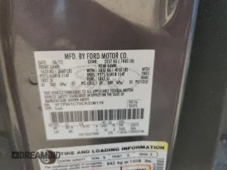 2012 Ford F-150 XL with VIN 1FTFW1CT0CKE06115, listed as a Copart auction lot 49983795 with 151,928 mi miles and Salvage Title. Bid and sale history available at carsss.com. Image 12.