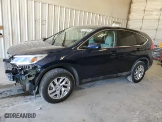 2016 Honda CR-V EX with VIN 2HKRM3H55GH570005, listed as a Copart auction lot 52152235 with 84,912 mi miles and Salvage Title. Bid and sale history available at carsss.com. Image 1.