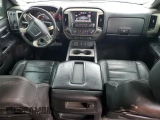 2015 GMC Sierra 2500HD available WiFi Denali with VIN 1GT120E81FF139797, listed as a Copart auction lot 43355735 with 195,305 mi miles and Salvage Title. Bid and sale history available at carsss.com. Image 8.