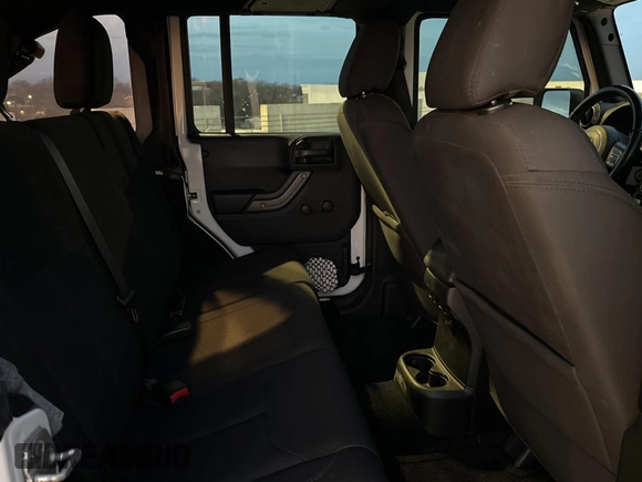 2018 Jeep Wrangler JK Unlimited Sport S with VIN 1C4BJWDG3JL805961, listed as a Copart auction lot 42876675 with 58,839 mi miles and Salvage Title. Bid and sale history available at carsss.com. Image 6.