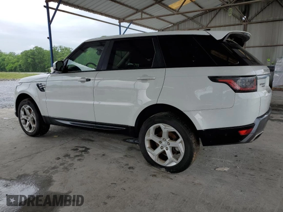 2019 Land Rover Range Rover Sport HSE with VIN SALWR2RK3KA827660, listed as a Copart auction lot 56170505 with 80,549 mi miles and Clean title. Bid and sale history available at DreamBid. Image 2.