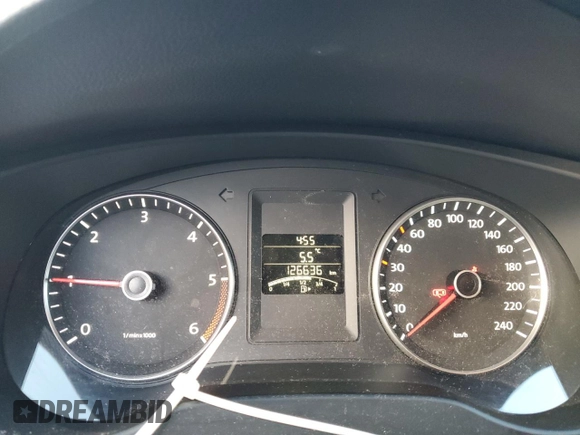 2012 Volkswagen Jetta Sedan TDI with VIN 3VW3L7AJ5CM373635, listed as a Copart auction lot 43063905 with 126,636 mi miles and Salvage Title. Bid and sale history available at carsss.com. Image 9.