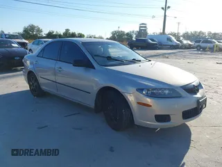 2007 Mazda 6 i Sport VE with VIN 1YVHP80C375M19832, listed as a IAAI auction lot 41309583 with 236,940 mi miles and . Bid and sale history available at carsss.com. Image 1.