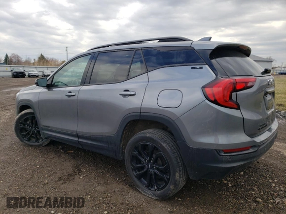 2020 GMC Terrain SLE with VIN 3GKALMEV5LL294370, listed as a Copart auction lot 49858995 with 61,264 mi miles and Salvage Title. Bid and sale history available at DreamBid. Image 2.