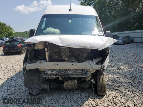2022 Mercedes-Benz Sprinter Cargo with VIN W1Y40CHY1NT102227, listed as a Copart auction lot 64997704 with Not Provided miles and Salvage Title. Bid and sale history available at carsss.com. Image 5.