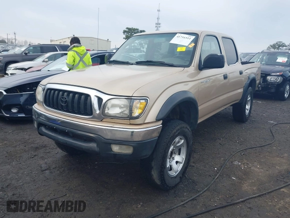 2001 Toyota Tacoma PreRunner with VIN 5TEGN92N11Z856759, listed as a IAAI auction lot 41716511 with 400,627 mi miles and . Bid and sale history available at DreamBid. Image 17.