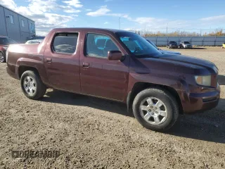 2008 Honda Ridgeline RTL with VIN 2HJYK16568H002540, listed as a Copart auction lot 76833764 with 0 mi miles and Clean Title. Bid and sale history available at carsss.com. Image 4.