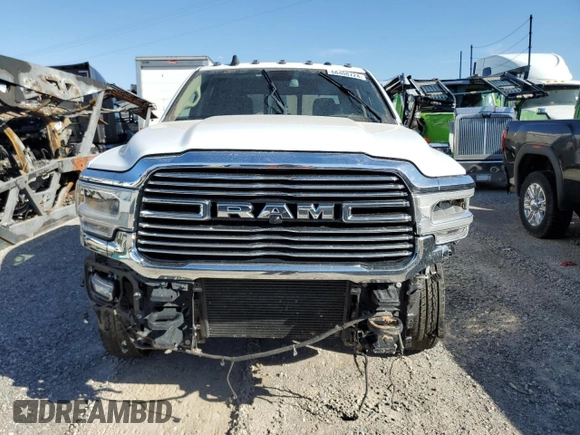 2021 Ram 3500 Laramie with VIN 3C63RRJL5MG689624, listed as a Copart auction lot 66408724 with 0 mi miles and Salvage Title. Bid and sale history available at carsss.com. Image 5.