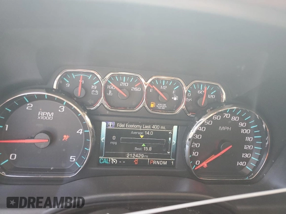 2016 Chevrolet Silverado 3500HD High Country with VIN 1GC4K1E82GF291382, listed as a Copart auction lot 76049904 with 212,429 mi miles and Clean Title. Bid and sale history available at carsss.com. Image 9.