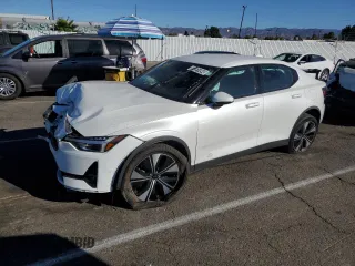 2023 Polestar 2 with VIN YSMED3KA3PL137660, listed as a Copart auction lot 80391494 with 0 mi miles and Salvage Title. Bid and sale history available at carsss.com. Image 1.