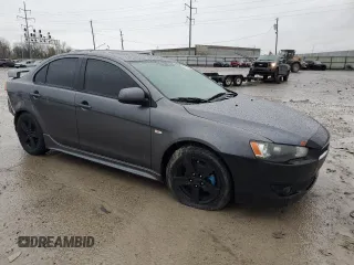 2009 Mitsubishi Lancer ES with VIN JA3AU26U69U045446, listed as a Copart auction lot 79672734 with 176,768 mi miles and Salvage Title. Bid and sale history available at DreamBid. Image 4.