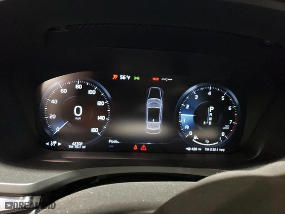 2020 Volvo S60 R-Design with VIN 7JRA22TM4LG073071, listed as a Copart auction lot 49549104 with 42,702 mi miles. Bid and sale history available at carsss.com. Image 9.