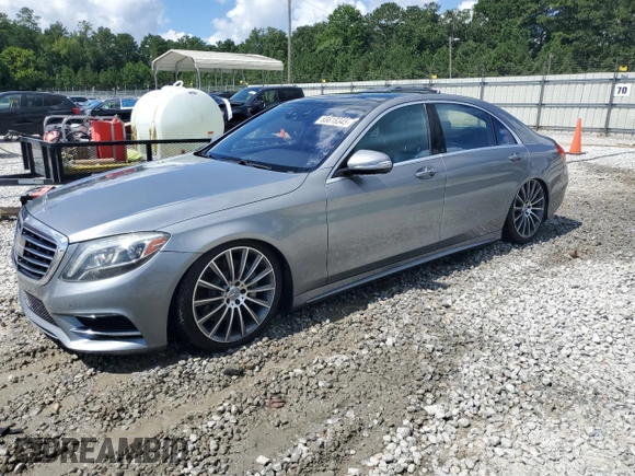 2015 Mercedes-Benz S 550 with VIN WDDUG8CB8FA070007, listed as a Copart auction lot 65615345 with 167,132 mi miles and Clean title. Bid and sale history available at DreamBid. Image 1.