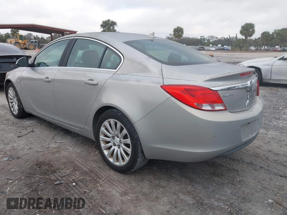 2011 Buick Regal CXL RL3 with VIN W04GR5EC6B1003450, listed as a IAAI auction lot 41602292 with 69,939 mi miles and . Bid and sale history available at DreamBid. Image 3.