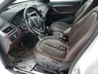 2017 BMW X1 xDrive28i with VIN WBXHT3C38H5F72259, listed as a Copart auction lot 37205783 with 47,812 mi miles. Bid and sale history available at carsss.com. Image 7.