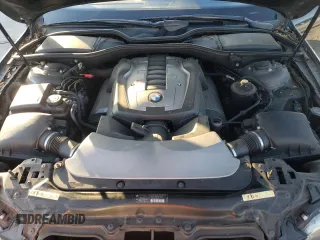 2006 BMW 7 Series 750i with VIN WBAHL83516DT01293, listed as a Copart auction lot 49506035 with Not provided miles and Salvage title. Bid and sale history available at DreamBid. Image 13.