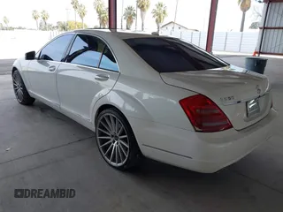2011 Mercedes-Benz S-Class S 550 with VIN WDDNG7BBXBA366494, listed as a IAAI auction lot 41651356 with 168,618 mi miles. Bid and sale history available at carsss.com. Image 3.