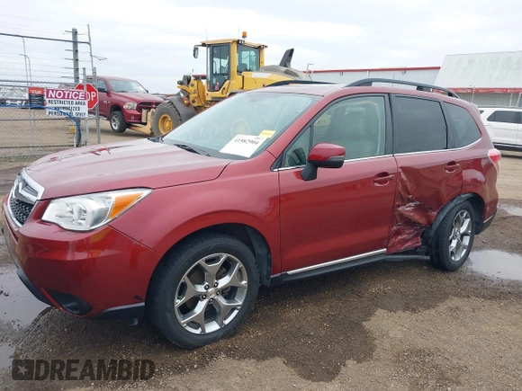 2016 Subaru Forester 2.5i Touring with VIN JF2SJAXC4GH559382, listed as a IAAI auction lot 41582904 with 80,713 mi miles. Bid and sale history available at carsss.com. Image 6.