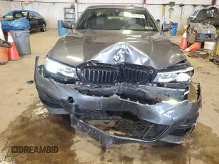 2021 BMW 3 Series 330i z VIN 3MW5R1J00M8B81609, wystawiony jako Copart lot #58311755 z przebiegiem 63 666 mil mil oraz Szkoda całkowita • Salvage title. Historia ofert i sprzedaży dostępna na DreamBid. Obrazek 5.
