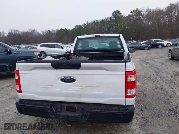 2022 Ford F-150 XL with VIN 1FTMF1CB0NKD83212, listed as a IAAI auction lot 41540720 with 80,028 mi miles. Bid and sale history available at carsss.com. Image 17.