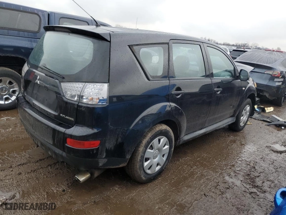 2009 Mitsubishi Outlander ES with VIN JA4LS21W89Z014270, listed as a Copart auction lot 48122385 with 172,277 mi miles and Salvage Title. Bid and sale history available at carsss.com. Image 3.