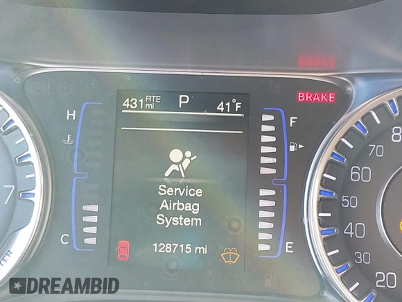 2016 Chrysler 200 Limited with VIN 1C3CCCAB5GN108153, listed as a IAAI auction lot 41193108 with 128,715 mi miles and . Bid and sale history available at DreamBid. Image 15.