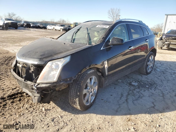 2010 Cadillac SRX Performance Collection with VIN 3GYFNBEY7AS597917, listed as a Copart auction lot 42640215 with 211,048 mi miles and Salvage Title. Bid and sale history available at carsss.com. Image 1.
