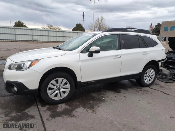 2017 Subaru Outback Premium with VIN 4S4BSAHC3H3363647, listed as a Copart auction lot 51336815 with 106,608 mi miles and Salvage Title. Bid and sale history available at carsss.com. Image 1.