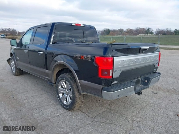 2018 Ford F-150 XL with VIN 1FTEW1EG5JFB83040, listed as a IAAI auction lot 40986539 with 62,988 mi miles. Bid and sale history available at carsss.com. Image 3.