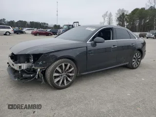 2020 Audi A4 Premium with VIN WAUGMAF45LA054134, listed as a Copart auction lot 86167874 with 34,419 mi miles and Non repairable. Bid and sale history available at DreamBid. Image 1.