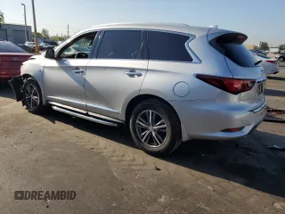 2019 Infiniti QX60 Luxe z VIN 5N1DL0MN2KC500690, wystawiony jako Copart lot #56968985 z przebiegiem 69 870 mil mil oraz Szkoda całkowita • Salvage title. Historia ofert i sprzedaży dostępna na DreamBid. Obrazek 2.