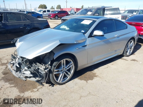 2014 BMW 6 Series 650i with VIN WBAYM9C57ED248195, listed as a IAAI auction lot 41231716 with Not Provided miles and . Bid and sale history available at carsss.com. Image 18.
