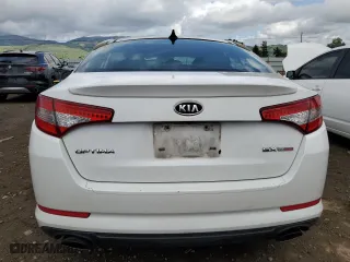 2012 Kia Optima SX with VIN 5XXGR4A64CG076614, listed as a Copart auction lot 50908745 with 191,623 mi miles and Clean Title. Bid and sale history available at carsss.com. Image 6.