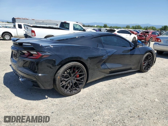 2022 Chevrolet Corvette 1LT with VIN 1G1YA2D49N5103512, listed as a Copart auction lot 54612185 with 18,479 mi miles and Salvage title. Bid and sale history available at DreamBid. Image 3.