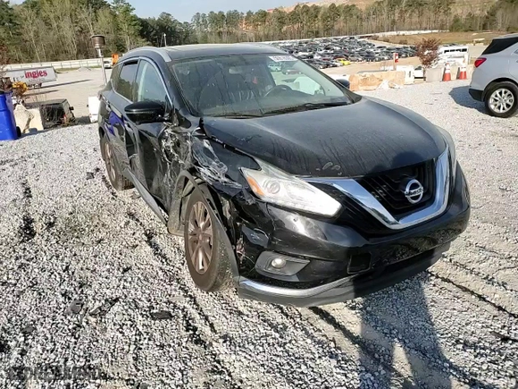 2017 Nissan Murano SL with VIN 5N1AZ2MH9HN185939, listed as a Copart auction lot 50818305 with 97,364 mi miles and Salvage Title. Bid and sale history available at carsss.com. Image 12.