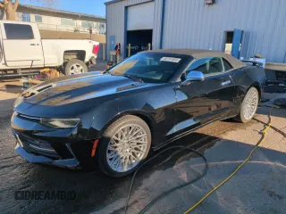 2017 Chevrolet Camaro 1LT z VIN 1G1FB3DS5H0179089, wystawiony jako Copart lot #48791985 z przebiegiem 97 928 mil mil oraz Szkoda całkowita • Salvage title. Historia ofert i sprzedaży dostępna na DreamBid. Obrazek 1.