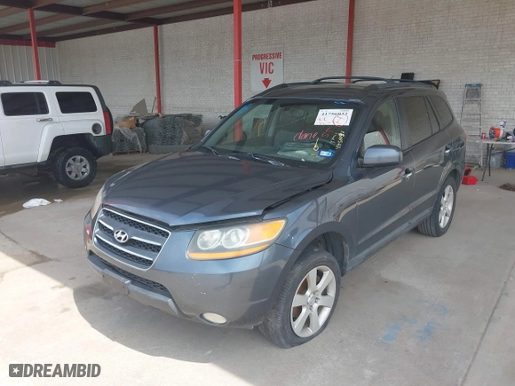 2009 Hyundai Santa Fe SE with VIN 5NMSH13E09H230200, listed as a IAAI auction lot 41756032 with 205,971 mi miles. Bid and sale history available at carsss.com. Image 6.