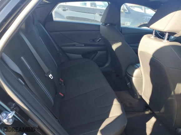 2025 Hyundai Elantra SEL Sport with VIN KMHLM4DG0SU905362, listed as a Copart auction lot 44497325 with 1,144 mi miles and Salvage Title. Bid and sale history available at carsss.com. Image 10.