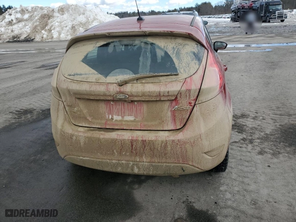 2018 Ford Fiesta SE with VIN 3FADP4EJ9JM103119, listed as a Copart auction lot 46050025 with 34,254 mi miles and Salvage Title. Bid and sale history available at carsss.com. Image 6.